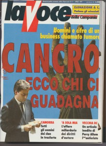 La copertina di aprile 1997