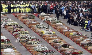 I solenni funerali per le vittime del terremoto in Abruzzo