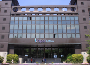 Il quartier generale di Unipol Banca a Bologna