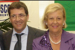 Nicola Cosentino con Maria Elena Stasi