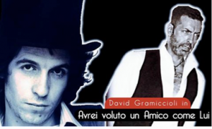 La locandina dello spettacolo di David Gramiccioli dedicato a Rino Gaetano