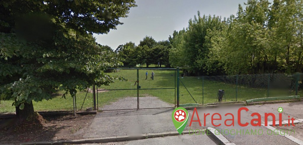 L'area dedicata agli amici a quattro zampe nei giardini della Pellerina, a Torino, così come la si può trovare sul sito web del Comune